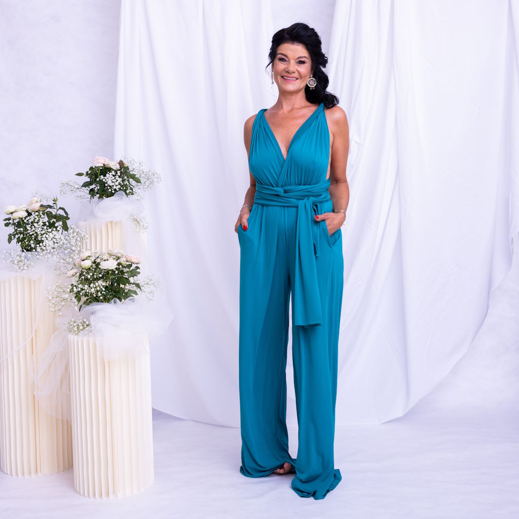 Wickel-Jumpsuit, Jumpsuit zu Wickeln, Brautschwestern